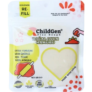 Doğal Oyun Hamuru - Vakumlu Kartuş Paket - (Ecopack-Refill)
