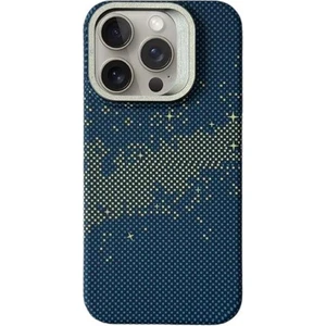 iPhone 16 Pro Kılıf Karbon Kamera Lens Standlı Kapak