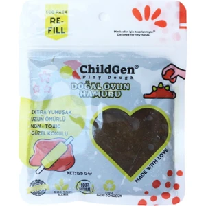 Doğal Oyun Hamuru -Vakumlu Kartuş Paket - (Ecopack-Refill)