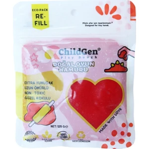 Doğal Oyun Hamuru - Vakumlu Kartuş Paket - (Ecopack-Refill)