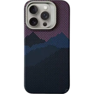 iPhone 16 Pro Kılıf Karbon Kamera Lens Standlı Kapak