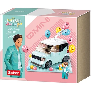 Mını Handcraft Party Car_ Mavi 236 Parça