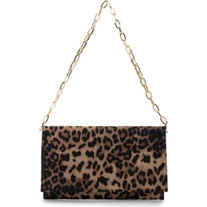 Tamer Tanca Kadın Vegan Leopar Omuz Çanta 1003 1517 Bn Canta Y24 Leopar