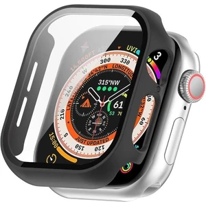 Apple Watch Series 10 Uyumlu 42/46 mm Ekran Koruyucu Kılıf Siyah