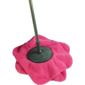 Znp Home Turn | Welsoft Dönerli Mop Yedek Başlıklı Papas Mop Pembe 35X35