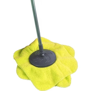 Znp Home Turn | Welsoft Dönerli Mop Yedek Başlıklı Papas Mop Sarı 35X35