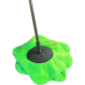 Znp Home Turn | Welsoft Dönerli Mop Yedek Başlıklı Papas Mop Yeşil 35X35