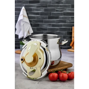 9lt. Klipso Kapak Paslanmaz Düdüklü Tencere