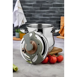 9lt. Klipso Kapak Paslanmaz Düdüklü Tencere