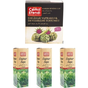 Cemil Efendi Enginar Çayı ve Enginar Suyu Bitkisel Paket
