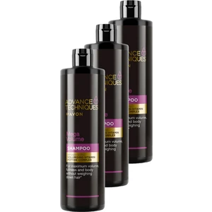 Advance Techniques Mega Volume Hacim Veren Şampuan 400 Ml. Üçlü Set