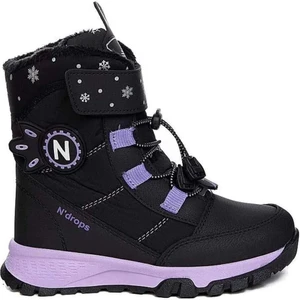 Ndrops Dayanıklı, Su Geçirmez Ortopedik Cırtlı Günlük Kız Çocuk Kar Botu