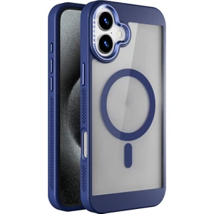 iPhone 16 Plus Uyumlu Magsafe Destekli Kamera Koruma Çerçeveli Darbe Emici Ultra Premium Kılıf