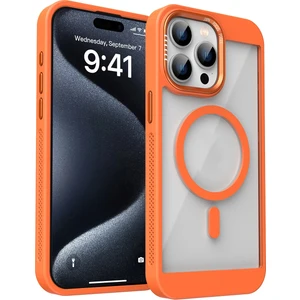 iPhone 16 Pro Uyumlu Magsafe Destekli Kamera Koruma Çerçeveli Darbe Emici Ultra Premium Kılıf