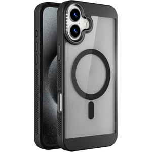 iPhone 16 Plus Uyumlu Magsafe Destekli Kamera Koruma Çerçeveli Darbe Emici Ultra Premium Kılıf