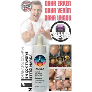 Sakal Serumu - Bıyık -Sakal Oluşmuna Yardımcı -Kaş Oluşumuna Yarımcı -Sakal Gürleştirici