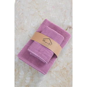 Znp Home Royal | 50X90 - 70X140 cm 2'li  Banyo Havlu Seti, %100 Pamuklu Havlu Takımı