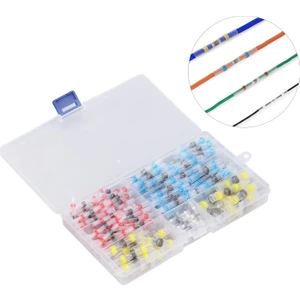 Aral Teknoloji Kutulu Isıyla Daralan Lehimli Makaron Seti (100 Parça)