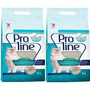 Pro Line Proline Marsilya Sabun Kokulu Kedi Kumu 5 lt x 2 Adet