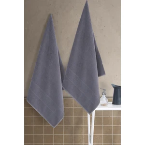 Royal | 70X140 cm 2'li  Banyo Havlu Seti, %100 Pamuklu Havlu Takımı