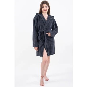 Comfy | Kapşonlu Wellsoft Peluş Bornoz Sabahlık | Robdeşambr Kadın Bornoz
