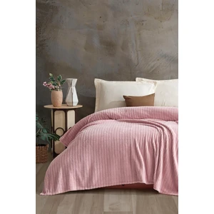 Zeynep Tekstil Comfy | Çizgili Wellsoft Çift Kişilik Battaniye