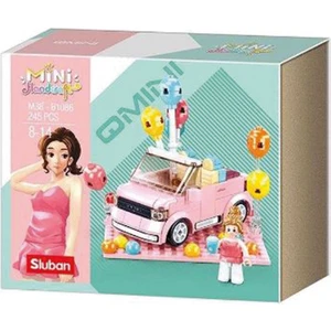 Mını Handcraft Party Car_ Pembe 245 Parça