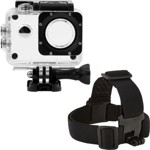 H9R SJ4000 SJ5000 Su Geçirmez Housing Muhafaza ve Kafa Bandı 4 Parça Aksesuar Seti GO204 GP24