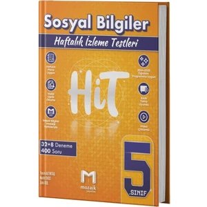 Mozaik Yayınları 5. Sınıf Sosyal Bilgiler Hit 40 Deneme
