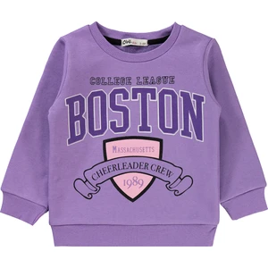 Civil Girls Kız Çocuk Sweatshirt 2-5 Yaş  Meta Leylak