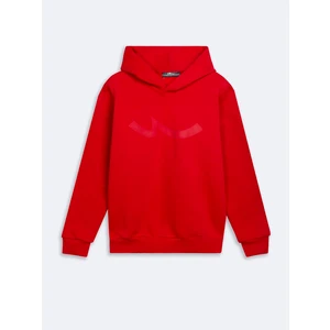 Sıgnlı Kapüşonlu Fermuarsız Regular Fit Sweatshırt