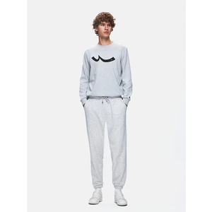 Düz Jogger Gri Eşofman