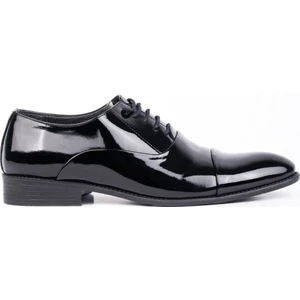 Siyah Rugan Bağcıksız Ceremony Ayakkabı 1033240187