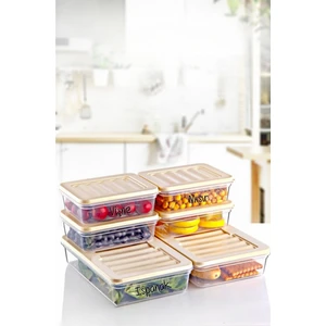 Nandy Home 6'li Set Freshbox Mikrodalga ve Difrize Uygun Saklama Kabı Set 1