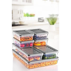 Nandy Home 7'li Set Freshbox Mikroldaga ve Difrize Uygun Saklama Kabı