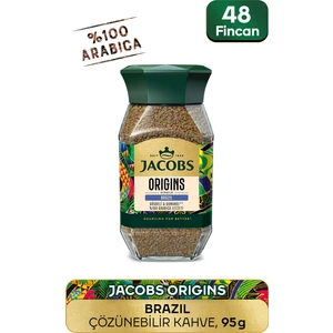 Origin Brazil Granül Kahve Cam Kavanoz 95 gr