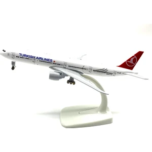 Türk Hava Yolları Boeing 777 20CM Alaşım Uçak Modeli (Yurt Dışından)