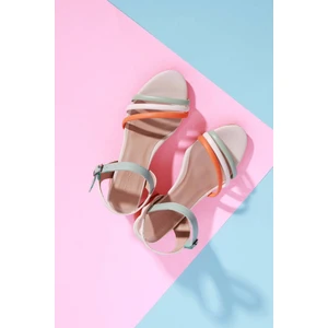 Soft Seri Yeşil Günlük Kadın Sandalet