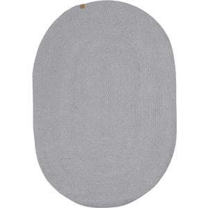 Cool Halı Glenn 607 Gri Banyo Halısı Antre Halısı Hasır Dokulu Oval Banyo Paspas Mutfak Halısı