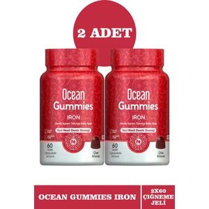 Gummies Iron 60 Çiğneme Formu 2 Adet