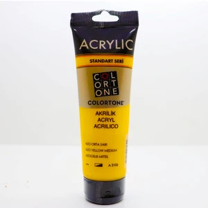 Artist Colors (Standart Seri) 120 ml Akrilik Boya ''Azo Orta Sarı''
