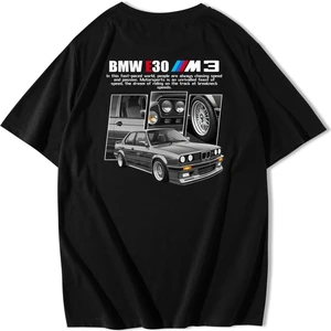 BRZ Collection Unisex Oversize Bmw E30 M3 T-Shirt