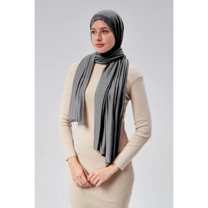 Sonbahar Moda Kadın Şal Penye Düz Tesettür Uzun Mevsimlik Kaliteli Kumaştır Füme
