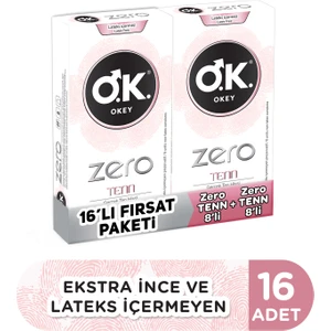 Zero Tenn 16'Lı Prezervatif