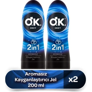 2in1 Aromasız  Jel 200 Ml 2'Li