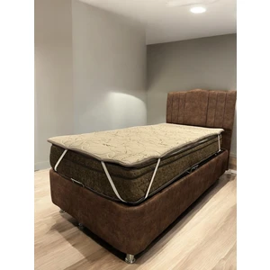Pooly Bamboo 80X175 Yatak Pedi, Bambu Lastikli Yatak Şiltesi, Topper