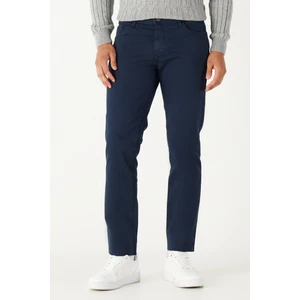 ALTINYILDIZ CLASSICS Erkek Lacivert 360 Derece Her Yöne Esneyen Rahat Slim Fit Dar Kesim Pantolon