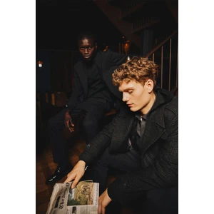 Altınyıldız Classics Siyah Erkek Palto 4A0524100003