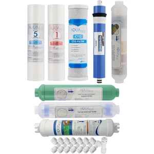 12 Aşama Açık Kasa Su Arıtma Cihazı Filtresi Aquaflo (Ak-12-Set-S)