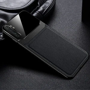 Xiaomi Mi Note 10 Lite Kılıf Zebana Lens Deri Kılıf Siyah